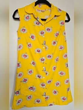 Vintage Daisy Mini Dress